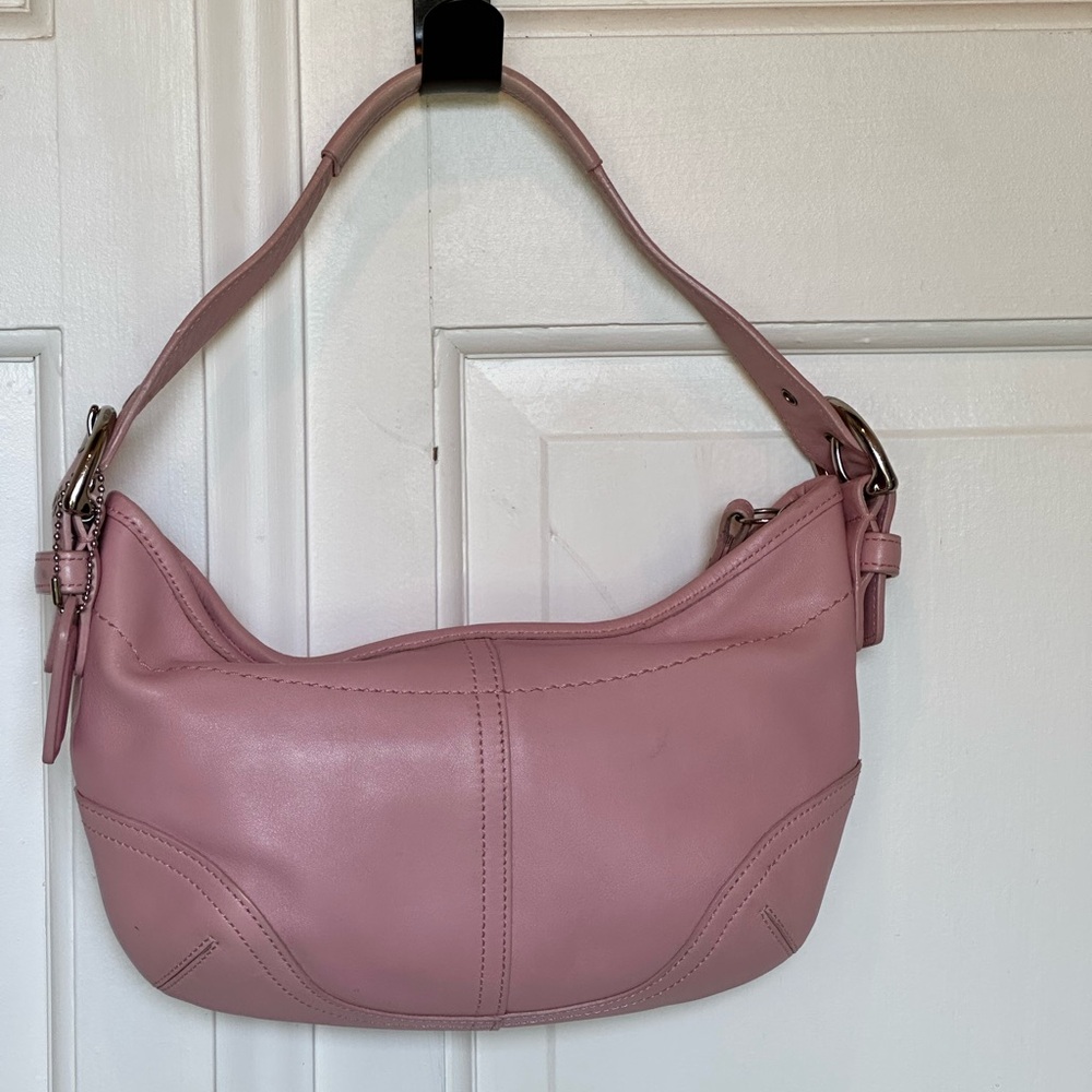 Coach Pink Mini Hobo Bag
